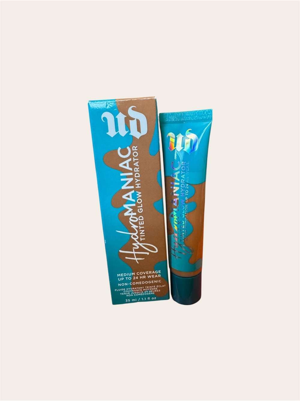 Urban Decay Hydromaniac Tinted Glow Hydrator Foundation 35ml / 1.1 oz New in Box